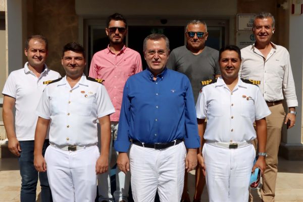 Fethiye Sahil Güvenlik Komutanı, Başkan Çıralı’yı Ziyaret Etti