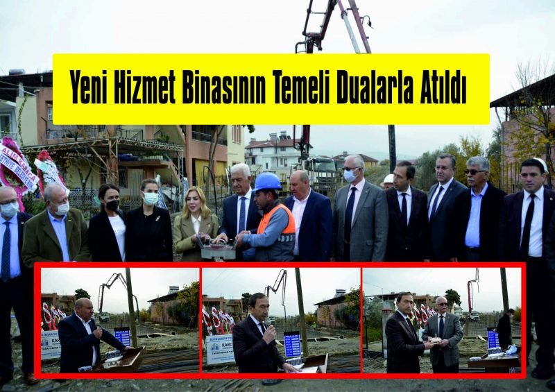Yeni Hizmet Binasının Temeli Dualarla Atıldı