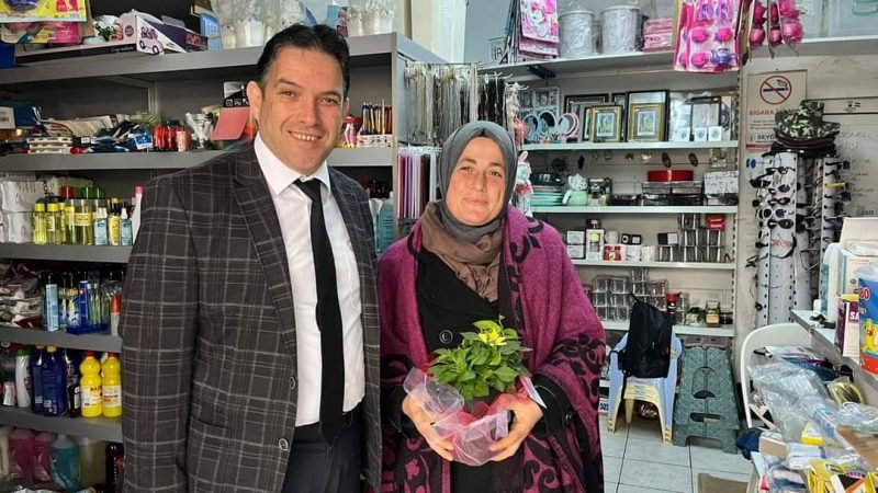 Başkanı Sağır, Kadın Esnafı Ziyaret Etti