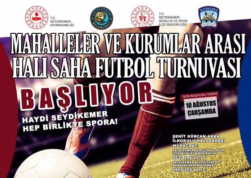 Seydikemer’de Futbol Heyecanı Başlıyor