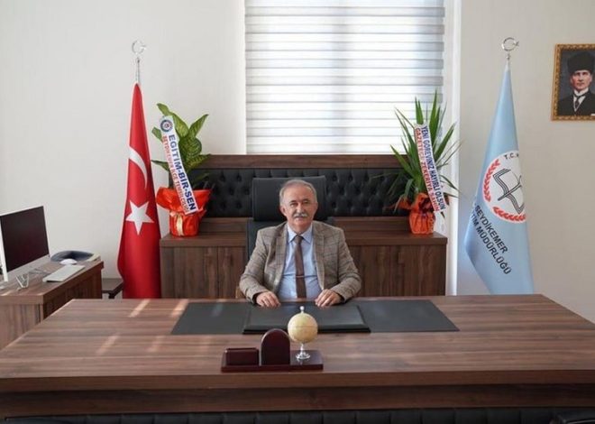 SEYDİKEMERLİ OKUL MÜDÜRÜ, İLÇE MİLLİ EĞİTİM MÜDÜRÜ OLDU
