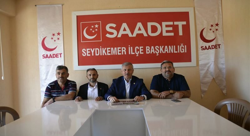 SAADET PARTİSİ GRUP BAŞKANI ÖZDAĞ SEYDİKEMER’DE